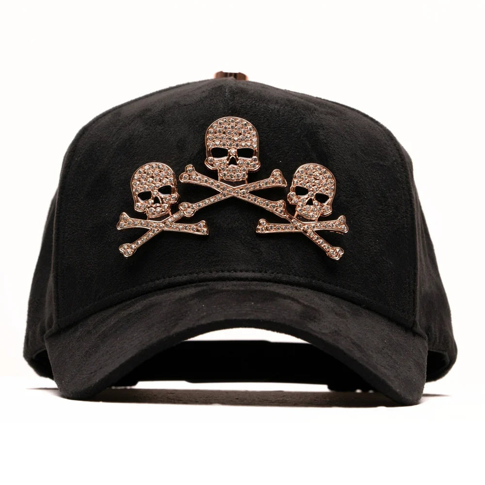 ROSE GOLD SKULLS ☠️⭐️ (Barbas Hats)